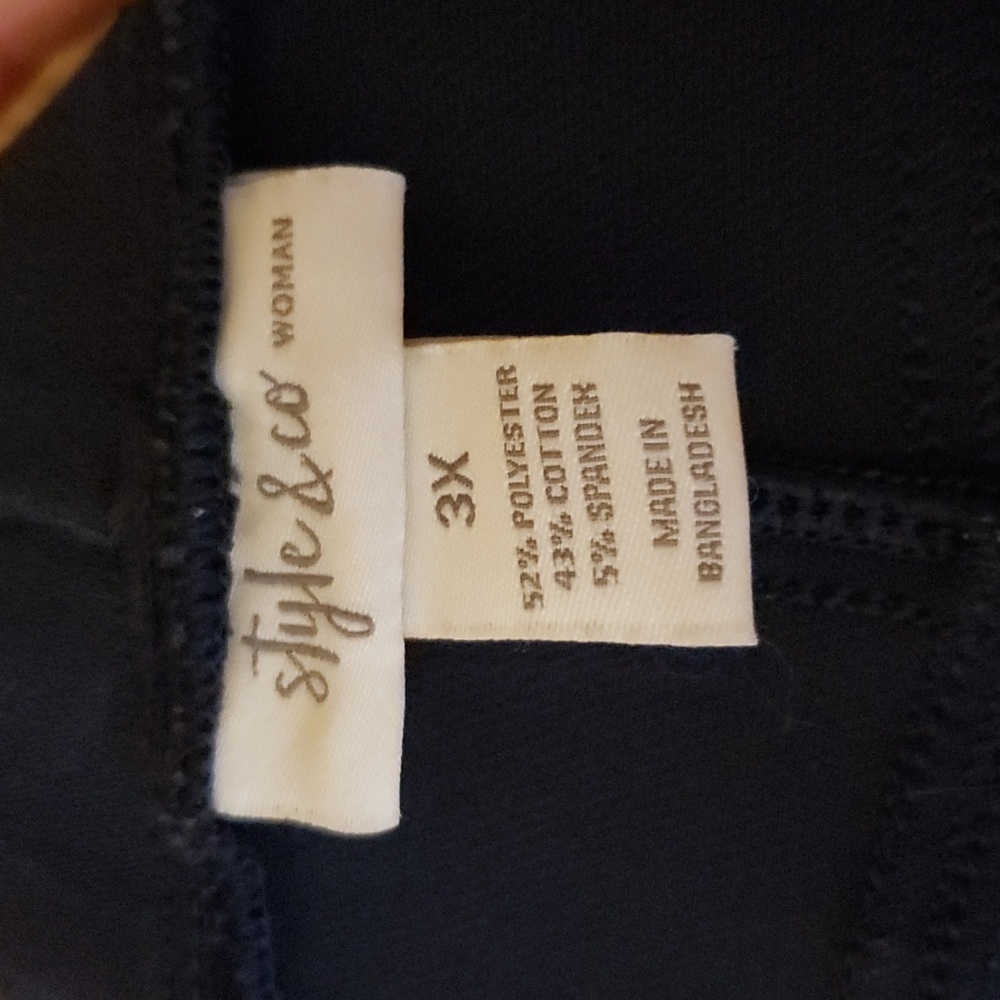 Dark blue jeggings by Style & Co. - Picture 5 of 6